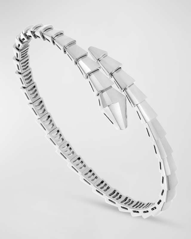 Serpenti Viper 18K White Gold Bracelet